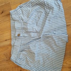 Women's High-Rise Poplin Shorts - A New Day